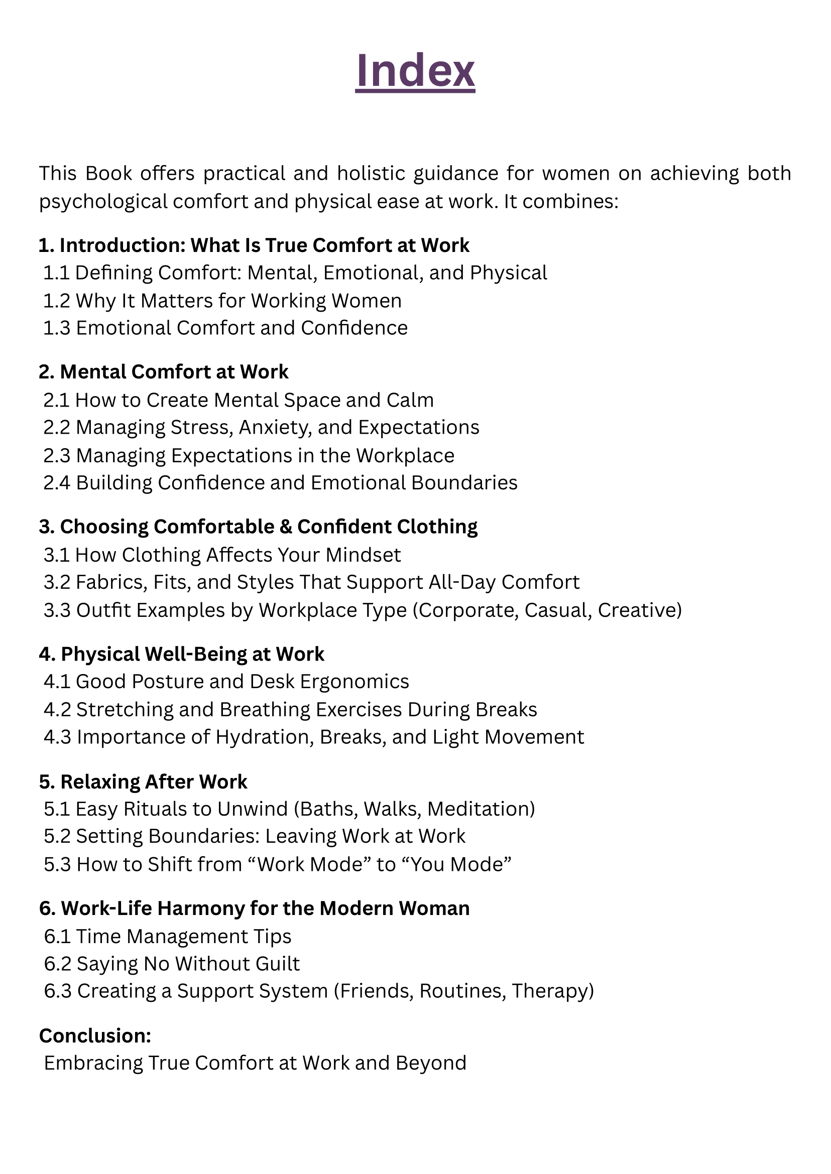 Ebook Table of Contents / Index